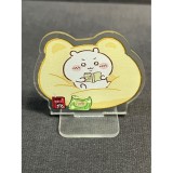 Мини акрил фигурка Chiikawa Чикава - reading ver. Б/У