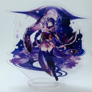 Акриловая фигурка Genshin Сёгун Райдэн Б/У