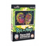 Пазл Рик и Морти (rick and morty) 160 деталей Б/У