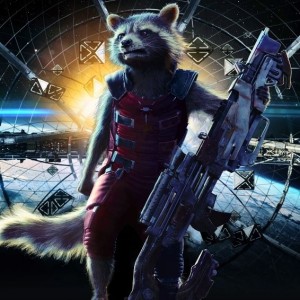 Мягкая игрушка енот Ракета из Стражей галактики 2