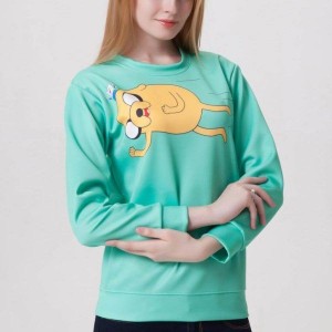 Свитшот Финн и Джейк (Время приключений \ Adventure time)