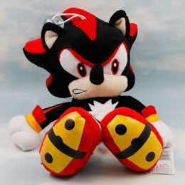 Плюшевая игрушка ежик Соник черный (Sonic)