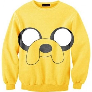 Свитшот Джейк Время приключений (Adventure time)