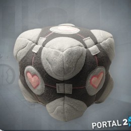 Мягкая игрушка куб компаньон из Портал \ Portal 2
