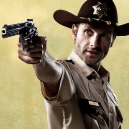 Кулон револьвер Рика из Ходячих мертвецов (Walking Dead)
