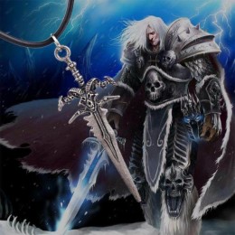 Кулон Варкрафт в виде меча Ледяной скорби (World of Warcraft) WoW