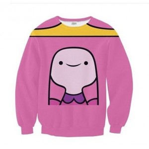 Свитшот-кофта Принцесса Жвачка Время приключений (Adventure time)