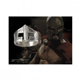 Кольцо Шлем Спартанца (серебро)