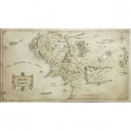 Карта Средиземья. The Hobbit