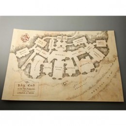Карта норы Бильбо. The Hobbit