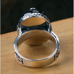 Кольцо Дэймона D (шпинель, серебро)