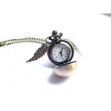 Кулон — часы Золотой снитч