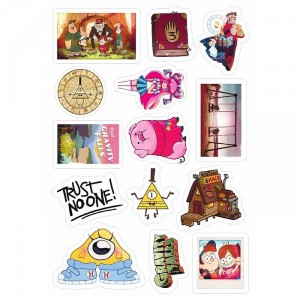 Стикерпаки Gravity Falls