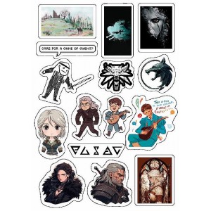 Стикерпаки The Witcher