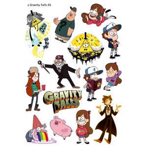Стикерпак Gravity Falls