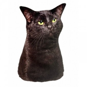 Мягкая игрушка Чёрный мемный кот