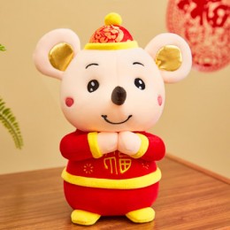 Мягкая игрушка мышка в китайском костюме