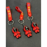 Брелки резиновые Squid Game