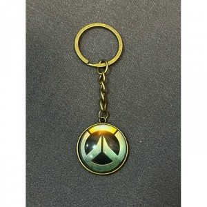 Металлический брелок Overwatch