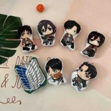 Мягкие брелки персонажи Attack on Titan
