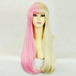 Розовый и блондин парик Лолита