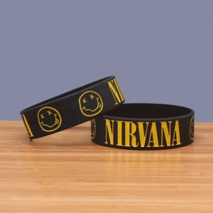 Силиконовый браслет Nirvana