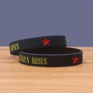 Силиконовый браслет Guns N'Roses